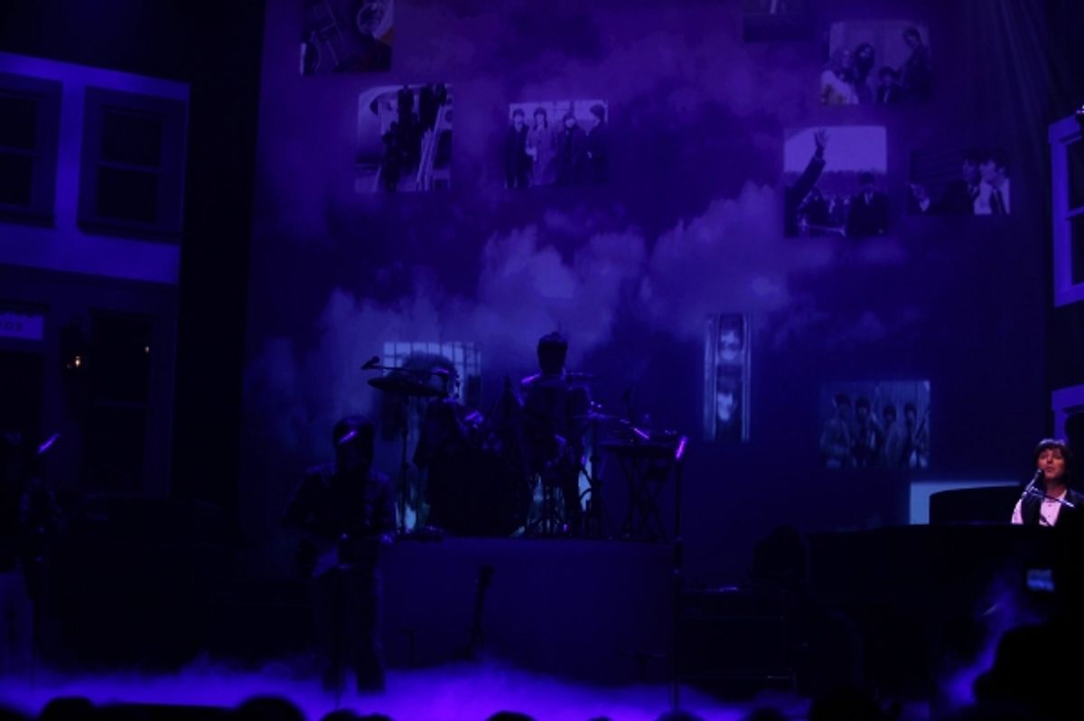 Joey Curatolo as Paul McCartney  at 