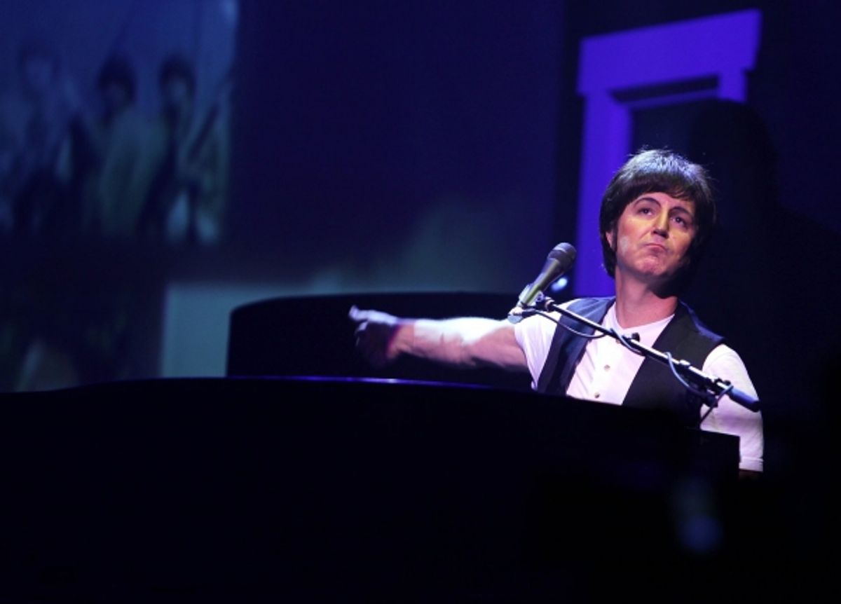 Joey Curatolo as Paul McCartney  at 