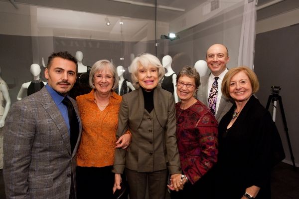Ali Rahimi, Mary Littrell, Carol Channing, Linda Carlson, John Barle and Nancy Hartle Photo