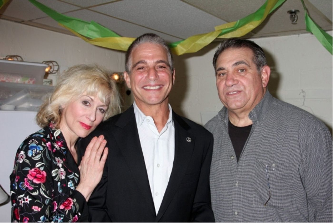 Photo Flash: Tony Danza Visits LOMBARDI  Image