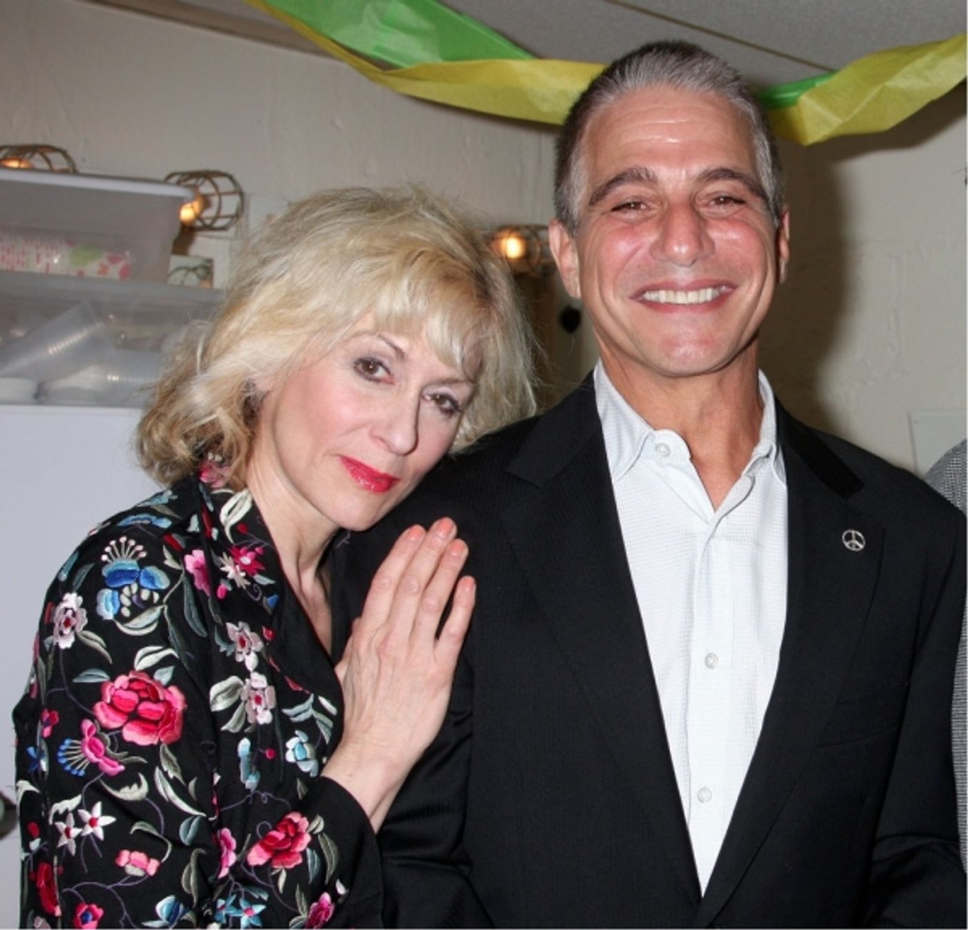 Photo Flash: Tony Danza Visits LOMBARDI  Image
