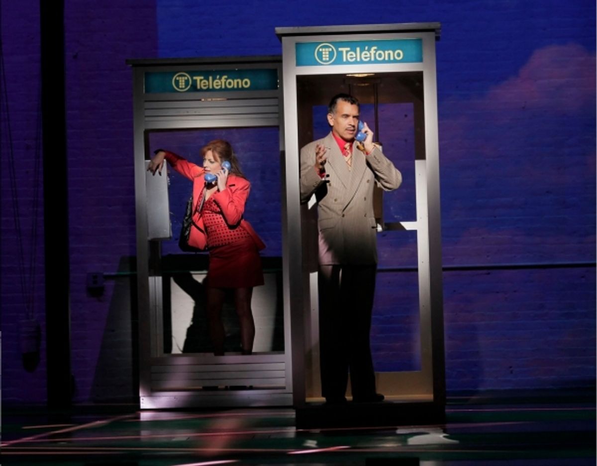 Sherie Rene Scott and Brian Stokes Mitchell at 