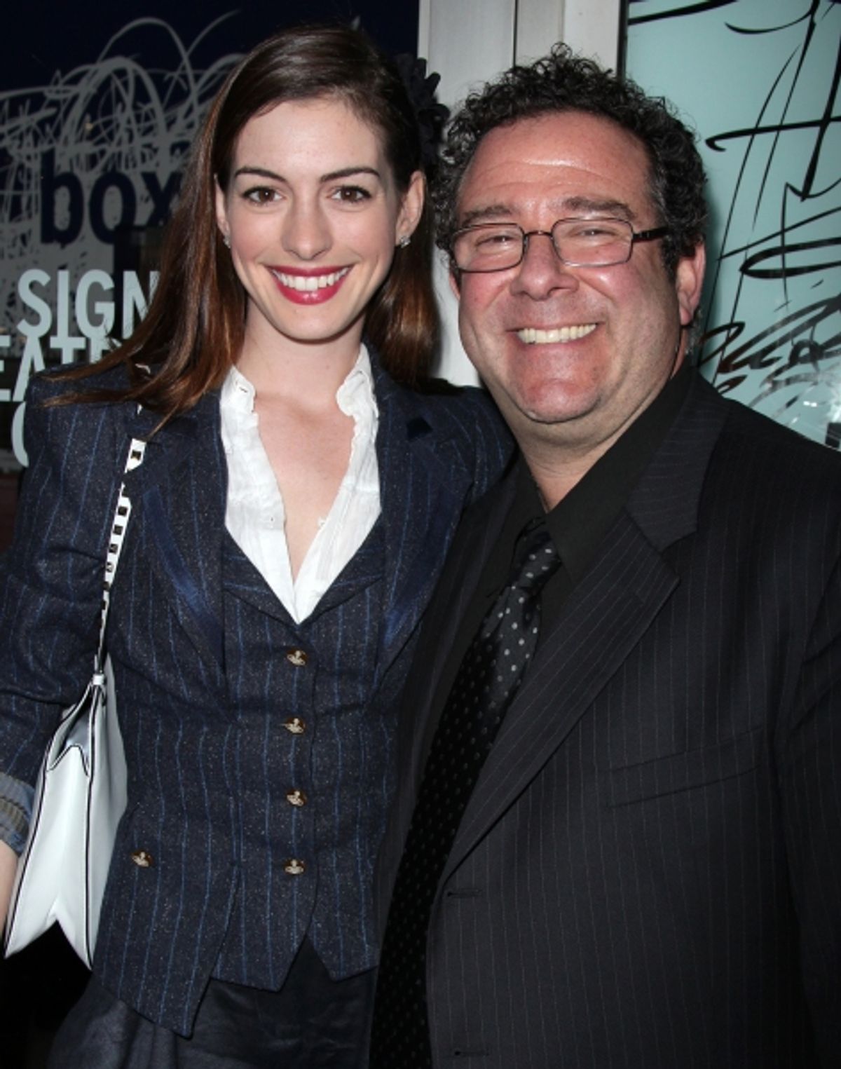 Anne Hathaway & Michael Greif at 