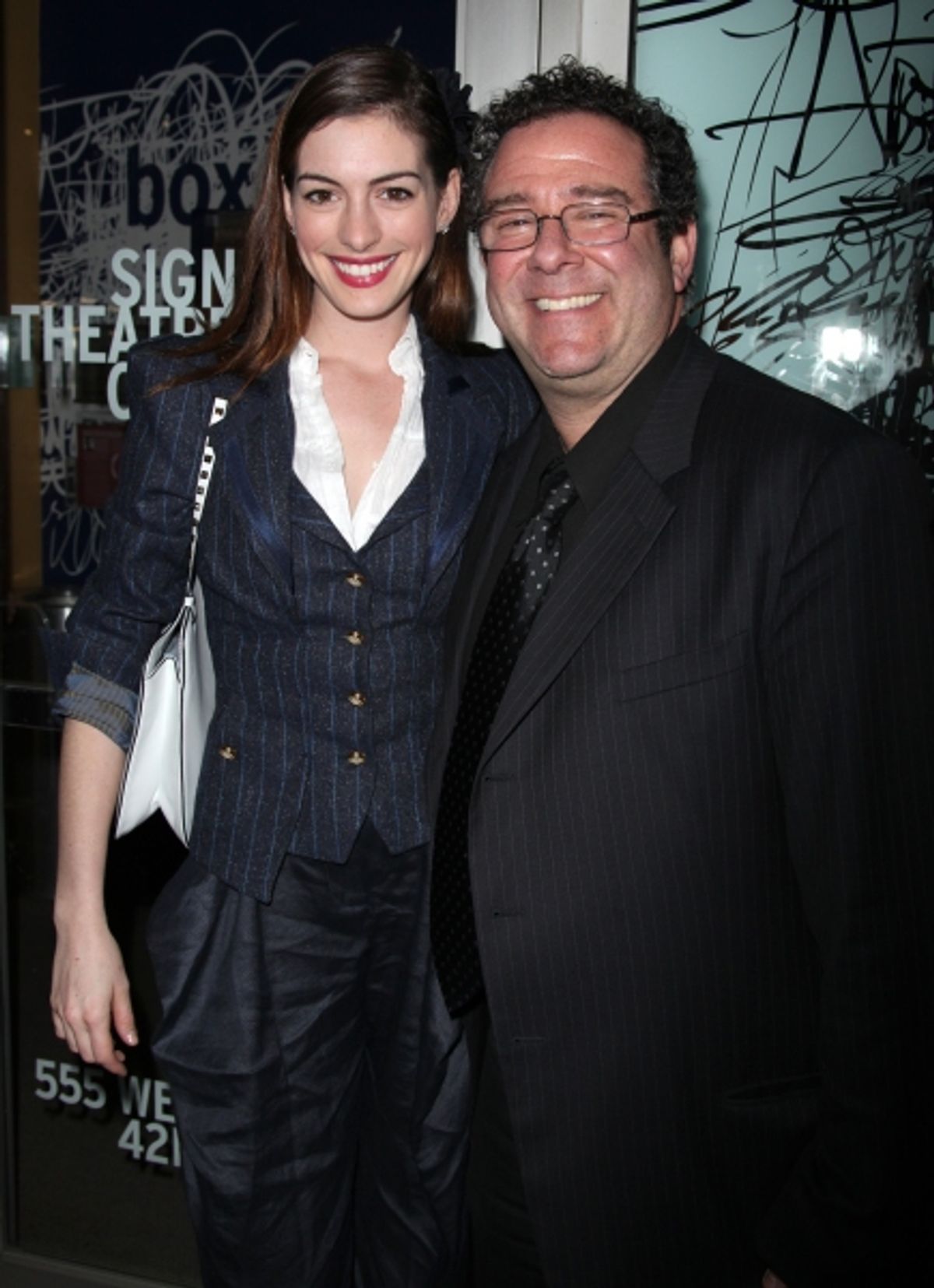 Anne Hathaway & Michael Greif at 