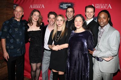 Frank Wood, Robin Weigert, Christian Borle, Zoe Kazan, Zachary Quinto, Robin Bartlett Photo
