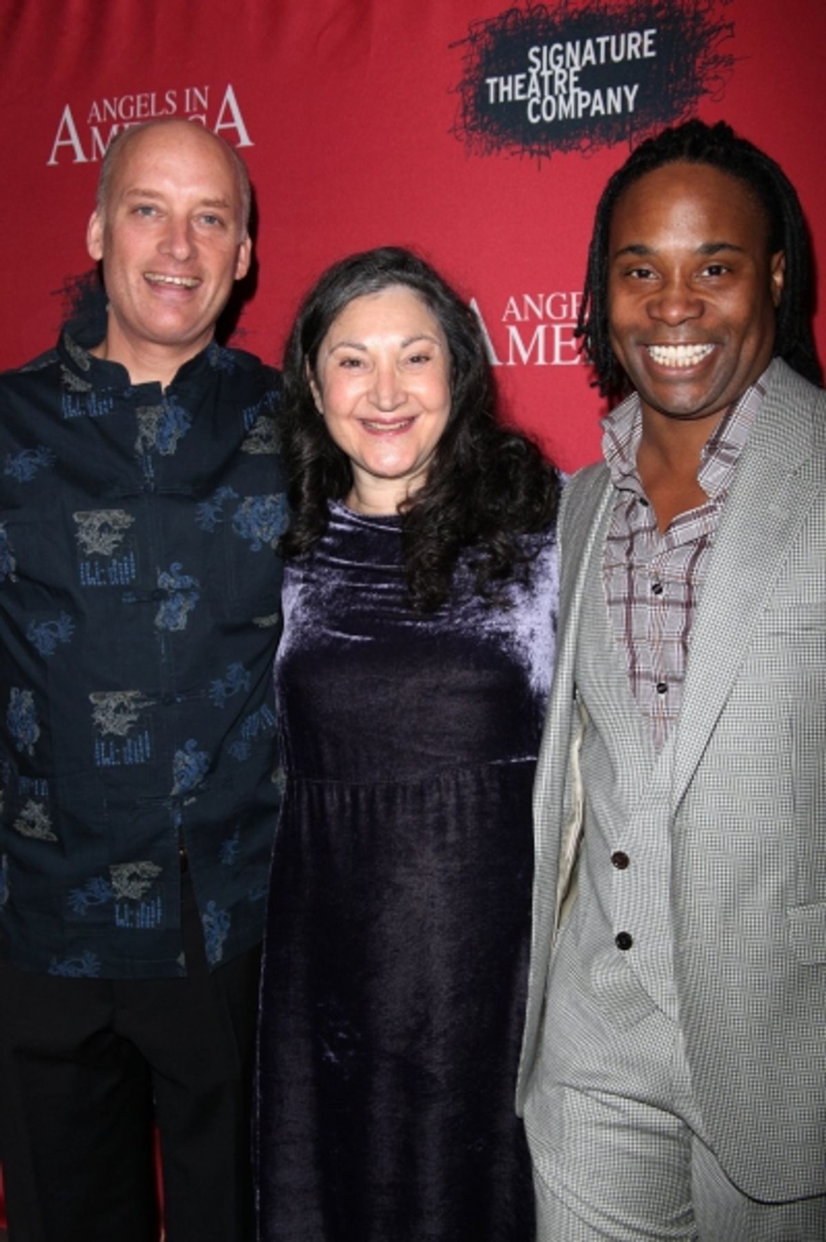 Frank Wood, Robin Bartlett & Billy Porter at 