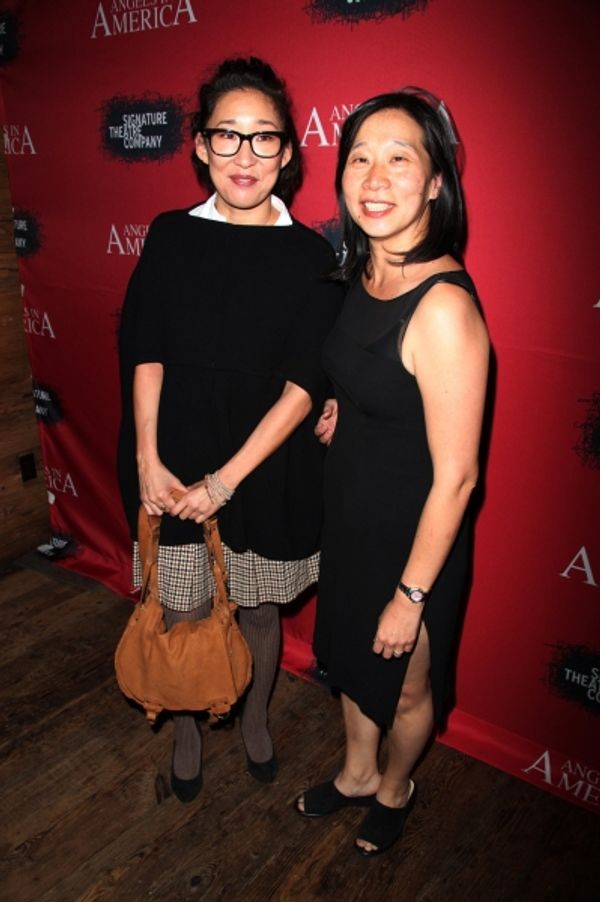 Sandra Oh  & Diana Son Photo