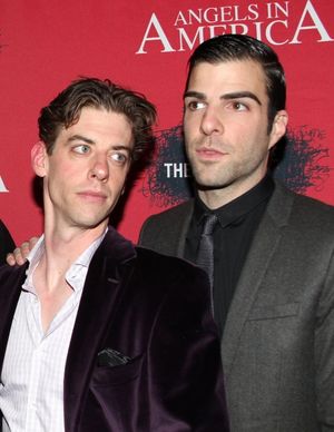 Christian Borle & Zachary Quinto Photo