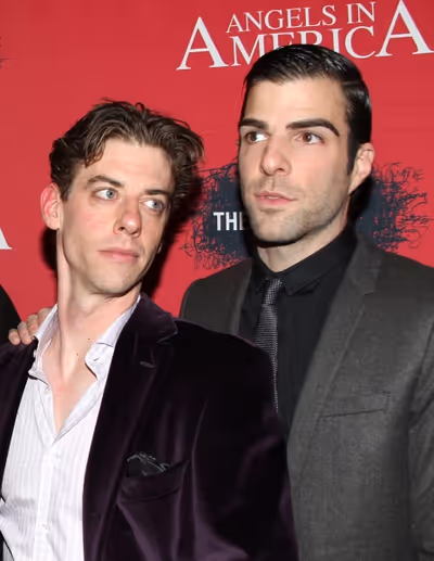 Christian Borle & Zachary Quinto Photo