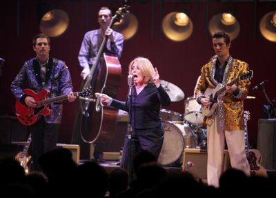 Lesley Gore & Million Dollar Quartet Cast Photo