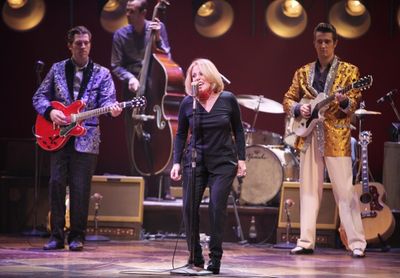 Lesley Gore & Million Dollar Quartet Cast Photo