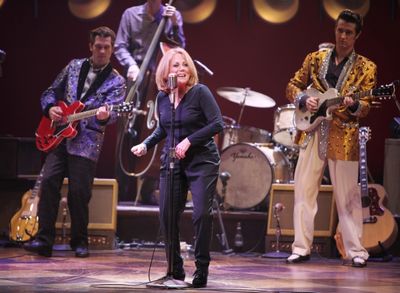Lesley Gore & Million Dollar Quartet Cast Photo
