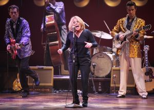 Lesley Gore & Million Dollar Quartet Cast Photo