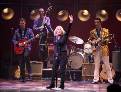 Lesley Gore & Million Dollar Quartet Cast Photo