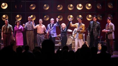 Lesley Gore & Million Dollar Quartet Cast Photo