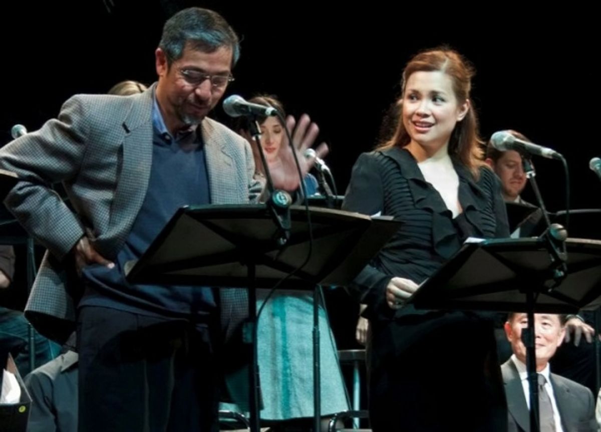 Alan Ariano, Lea Salonga at 