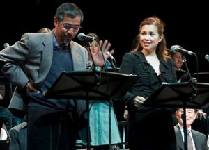 Alan Ariano, Lea Salonga @ BroadwayWorld Alan Ariano, Lea Salonga Photo