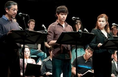 Alan Ariano, Jason Tam, Lea Salonga Photo