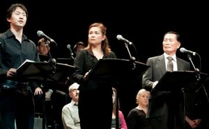 Michael K. Lee, Lea Salonga, George Takei @ BroadwayWorld Michael K. Lee, Lea Salonga, George Takei Photo