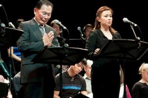 George Takei, Lea Salonga @ BroadwayWorld George Takei, Lea Salonga Photo