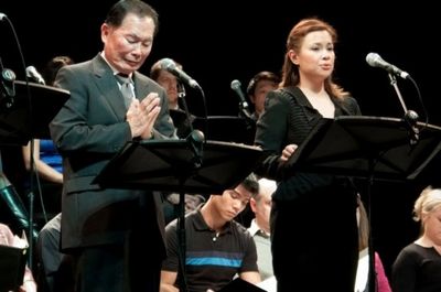 George Takei, Lea Salonga Photo