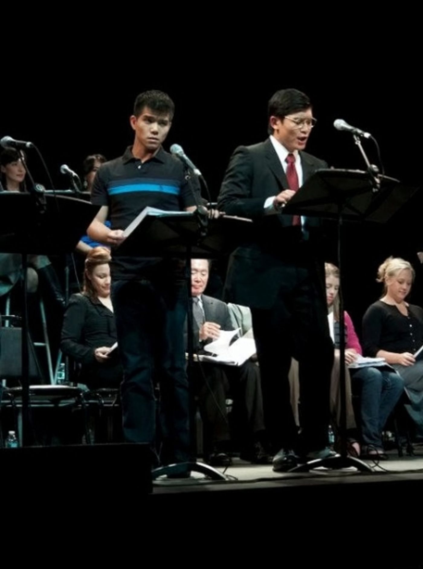 Photo Coverage:  Broadway Bound ALLEGIANCE Staged Reading, 10/25  Image