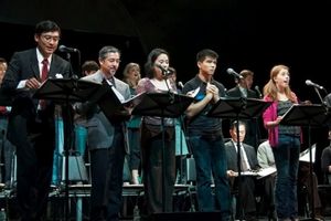 Paol Montalban, Alan Ariano, Christine Toy Johnson, Telly Leung, Allie Trimm @ BroadwayWorld Paol Montalban, Alan Ariano, Christine Toy Johnson, Telly Leung, Allie Trimm Photo