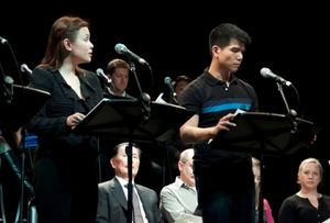 Lea Salonga, Telly Leung @ BroadwayWorld Lea Salonga, Telly Leung Photo