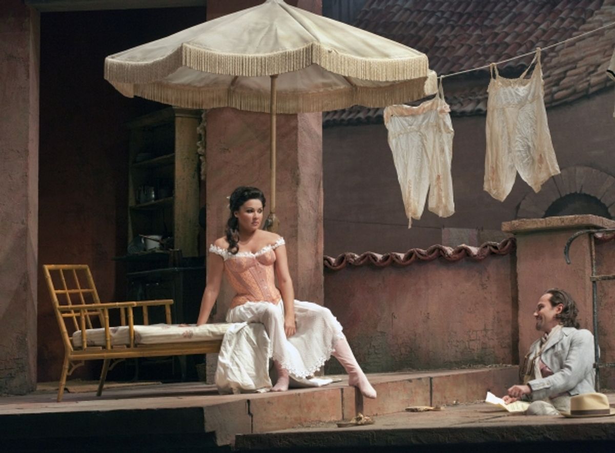 Anna Netrebko and Mariusz Kwiecien at 