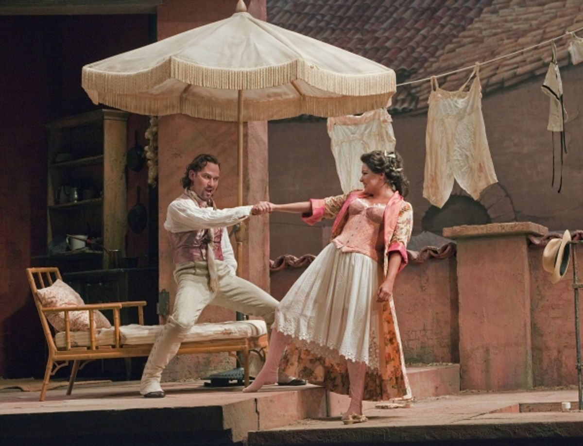 Anna Netrebko and Mariusz Kwiecien at 