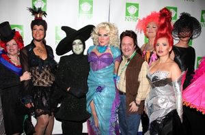 James L. Nederlander Jr. with wife Charlene Saunders & "Priscilla,  Queen of the Dese Photo
