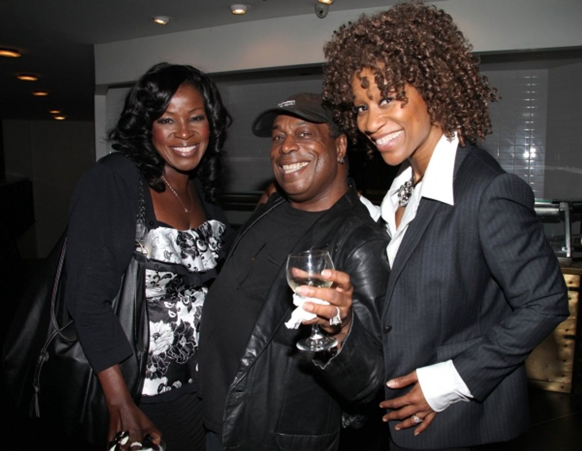 Sharon Wilkins, Pi Douglass (Gypsy Robe Winner- THE WIZ-1975), & Judine Somerville (Gypsy Robe Winner-HAIRSPRAY-2002)  at 