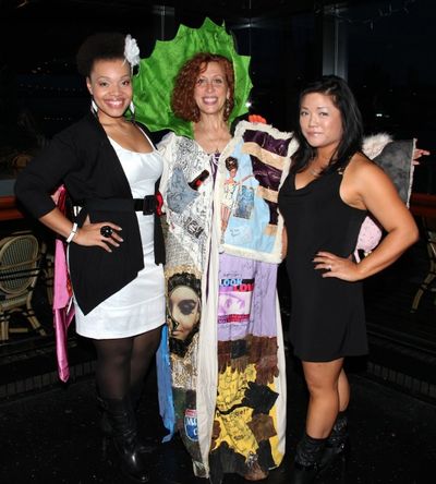 Carmen Ruby Floyd (Gypsy Robe Winner-AVENUE Q-2003), Joanne Borts (Staff) & Erin Quil Photo