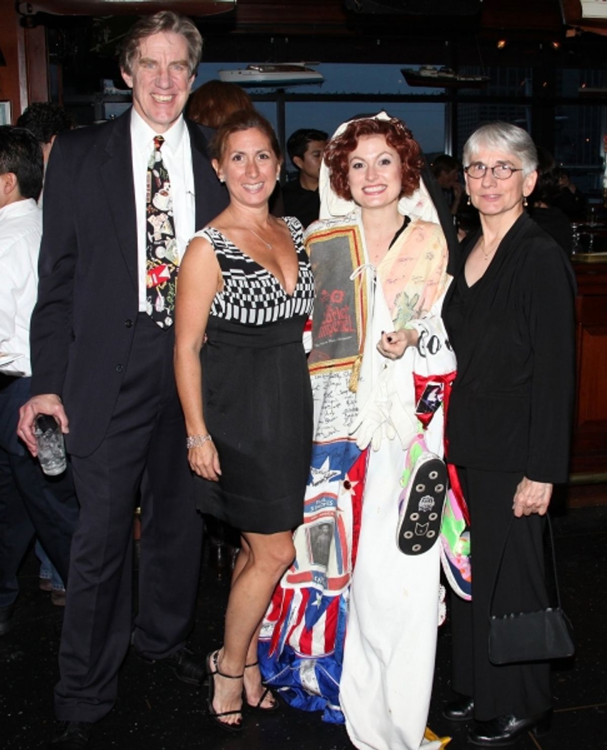 Nick Wyman (AEA President), Rebecca Kim Jordan (AEA Second V.P.,chair of ACCA), Melissa Robinette (ACCA) & Carol Waaser (AEA Acting E.D.)  at 