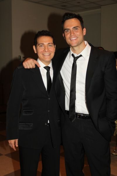 Michael Feinstein and Cheyenne Jackson Photo