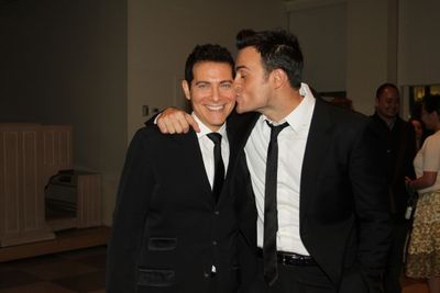 Michael Feinstein and Cheyenne Jackson Photo