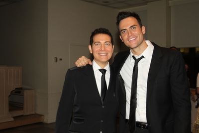 Michael Feinstein and Cheyenne Jackson Photo