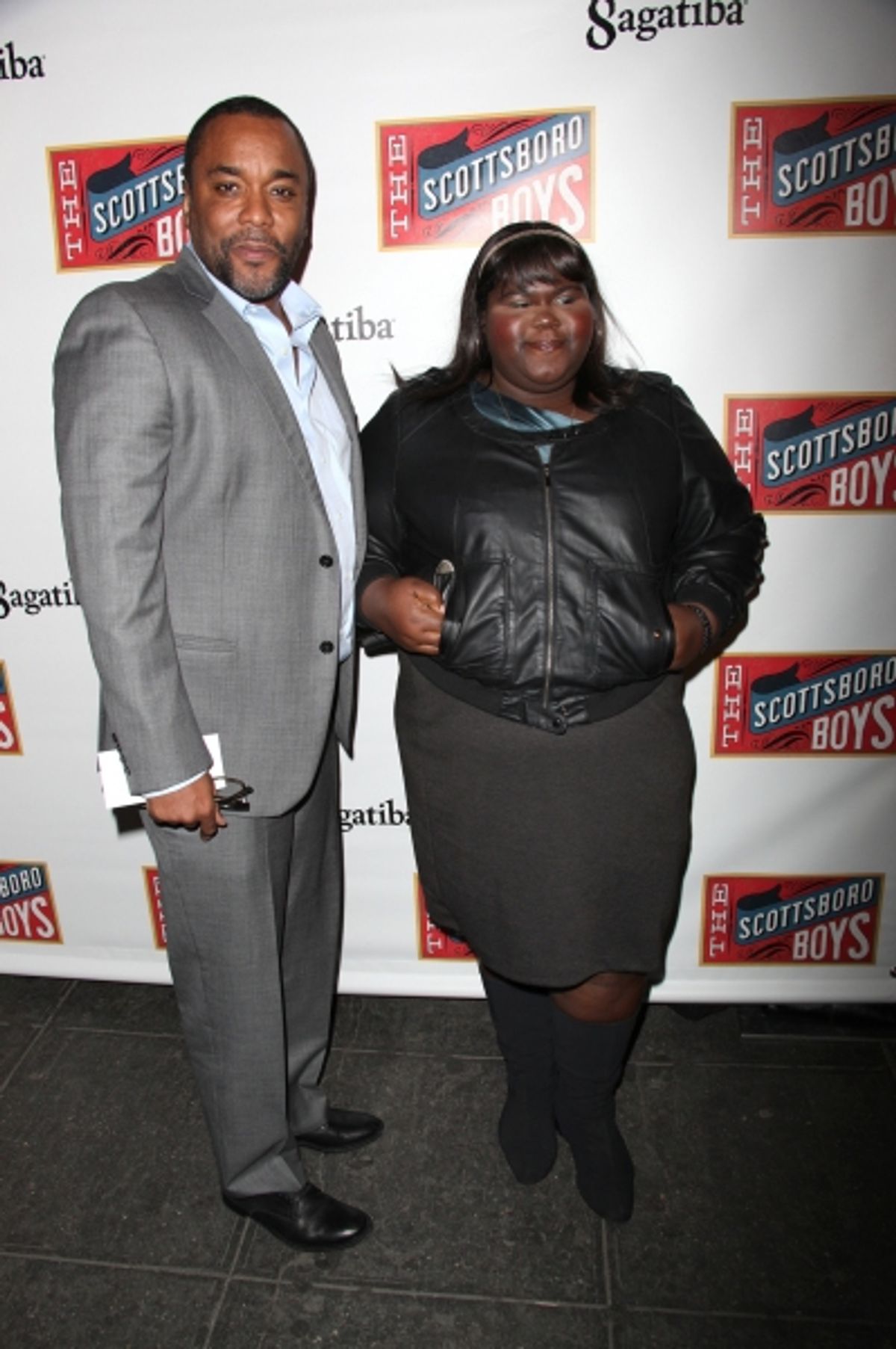 Lee Daniels and Gabourey Sidibe  at 