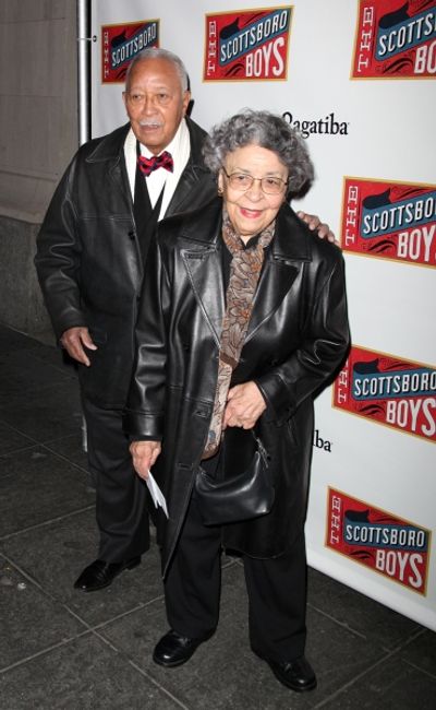 David Dinkins and his wife Joyce Dinkins  Photo