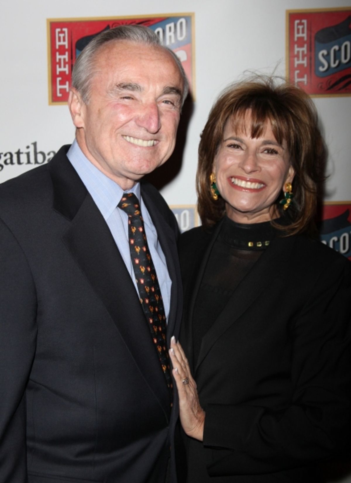 Former Los Angeles Police Chief William Bratton and Rikki Kleimann at 