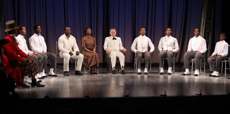 Photo Coverage: THE SCOTTSBORO BOYS Curtain Call — photo 5 of 56