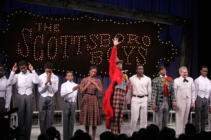 Photo Coverage: THE SCOTTSBORO BOYS Curtain Call — photo 50 of 56