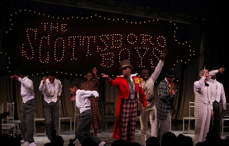 Photo Coverage: THE SCOTTSBORO BOYS Curtain Call — photo 52 of 56