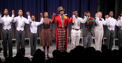 Ensemble Cast featuring Sharon Washington, Colman Domingo, Joshua Henry, Forrest McCl Photo
