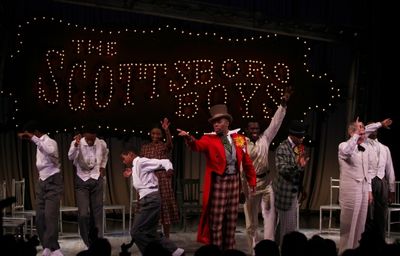 Ensemble Cast featuring Sharon Washington, Colman Domingo, Joshua Henry, Forrest McCl Photo