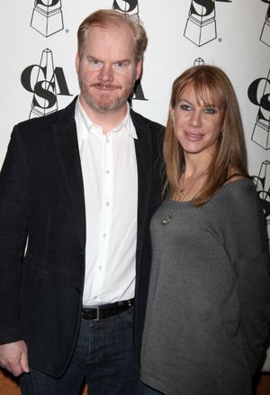 Jim Gaffigan and Jean Gaffigan  Photo