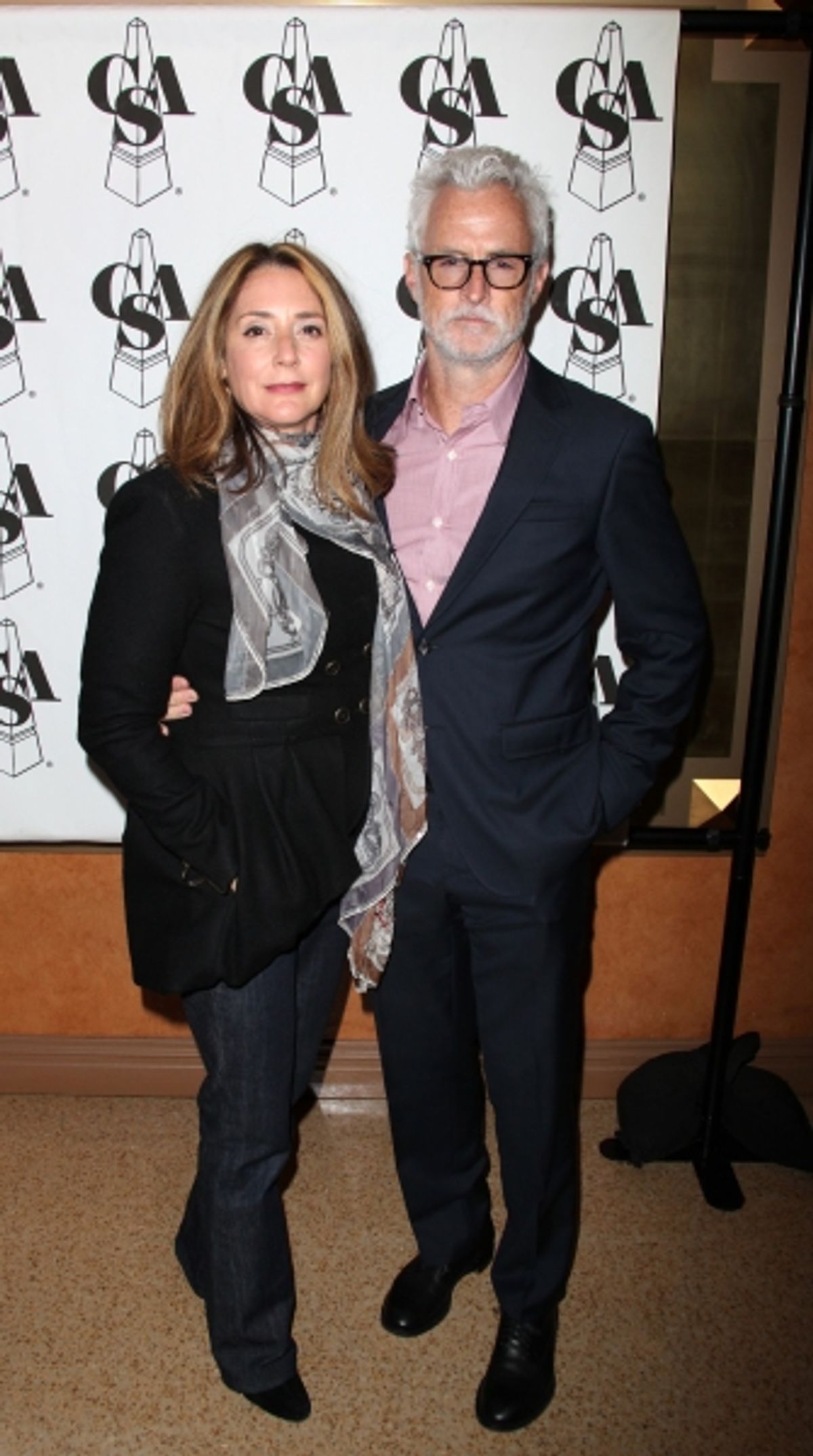 Talia Balsam & John Slattery at 