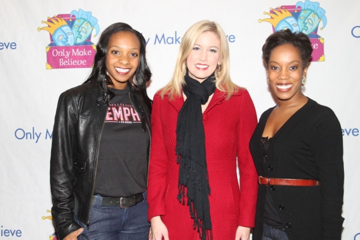 Candice Monet McCall, Jill Morrison and Tanya Birl at 