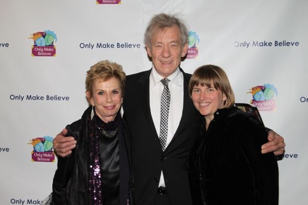 Dena Hammerstein, Sir Ian McKellen and Lee Armitage Photo