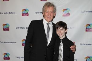 Sir Ian McKellen and Peter Mazurowski @ BroadwayWorld Sir Ian McKellen and Peter Mazurowski Photo